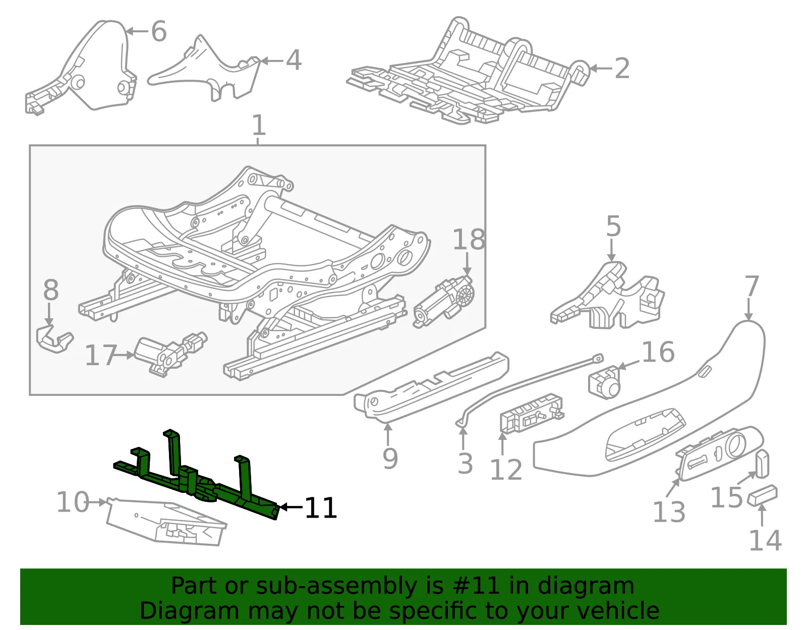Control Module Mount Bracket - GM (42676593)