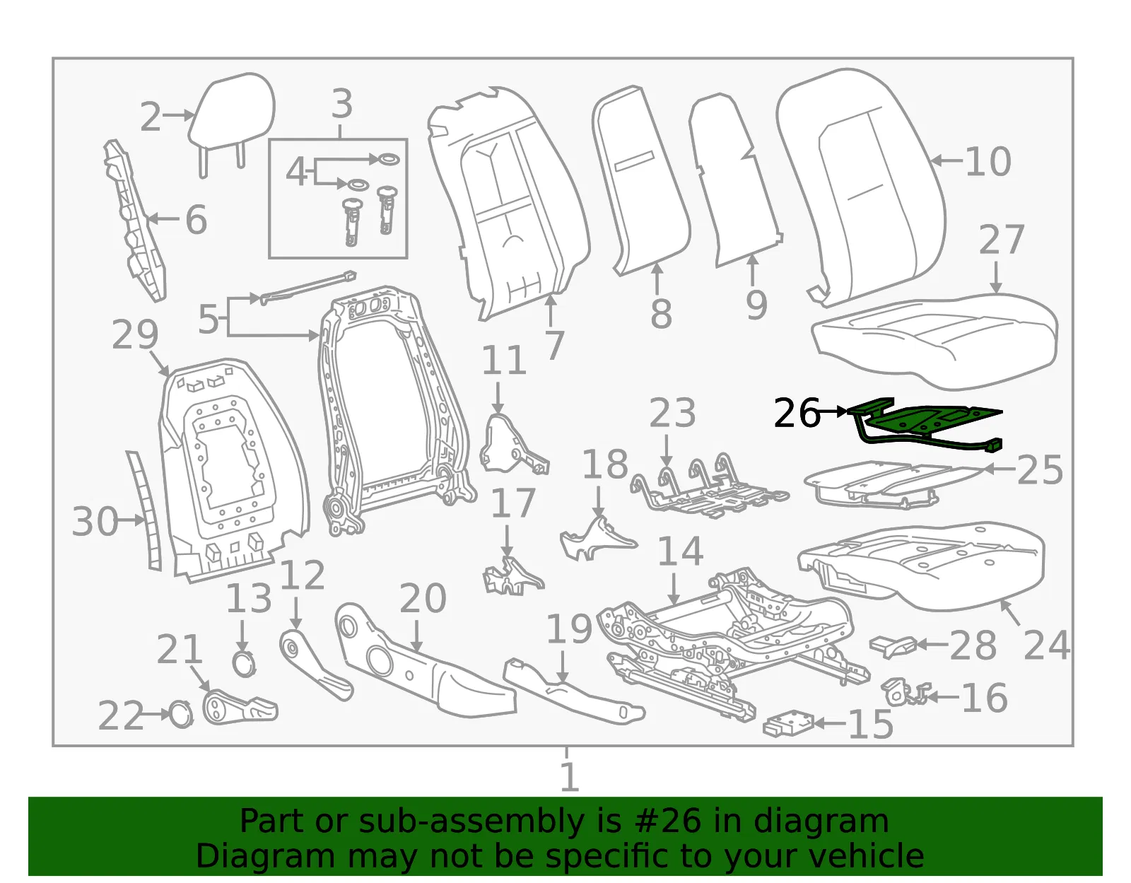 Occupant Sensor - GM (42711724)
