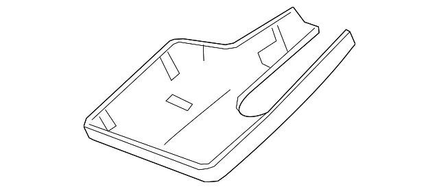 Gray Windshield Sensor Mount Bracket Cover - GM (42714950)