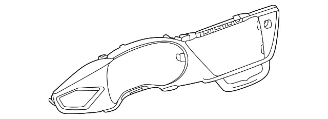 Cluster Bezel - GM (42728285)
