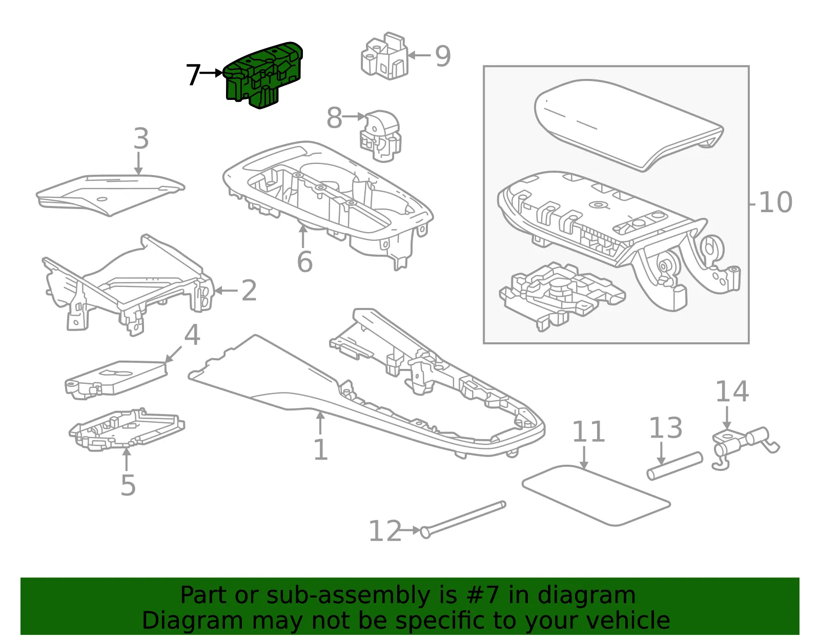 Control Switch - GM (42749028)