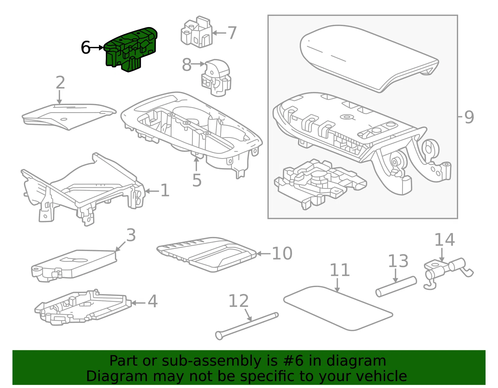Control Switch - GM (42749033)