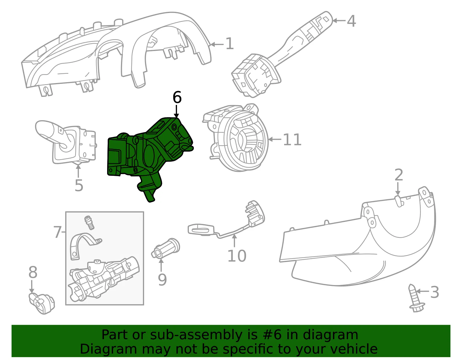 Switch Housing - GM (42750776)