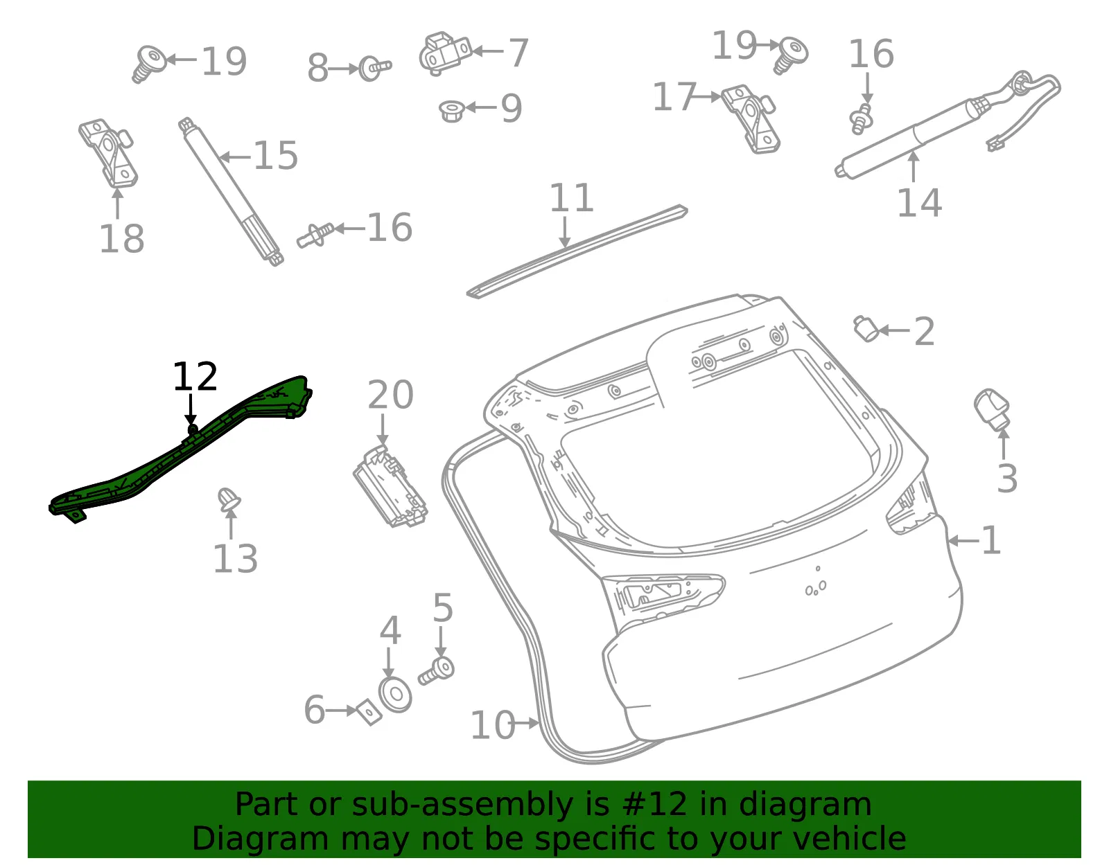 Pinch Sensor - GM (42752124)