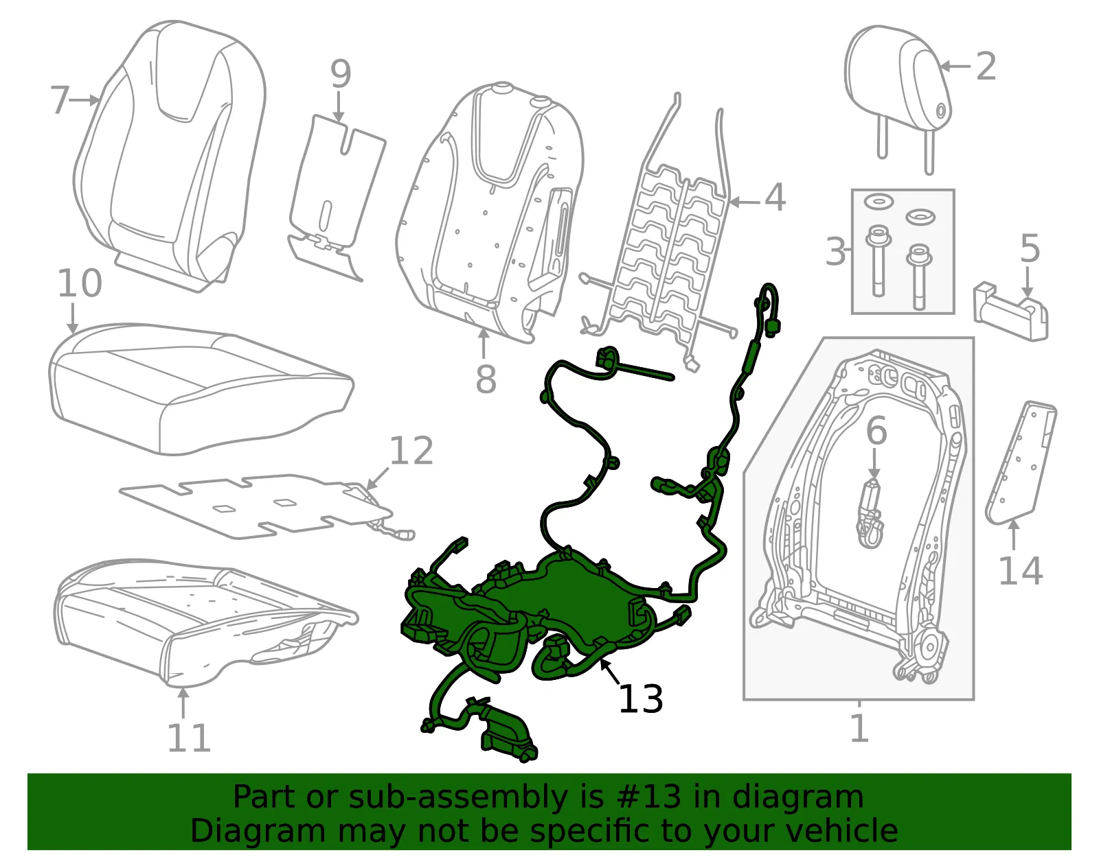 Harness - GM (42769861)