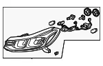 Headlamp Assembly - GM (42771353)