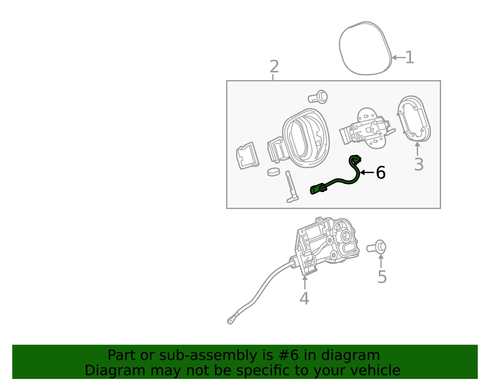 Door Ajar Switch - GM (42778621)