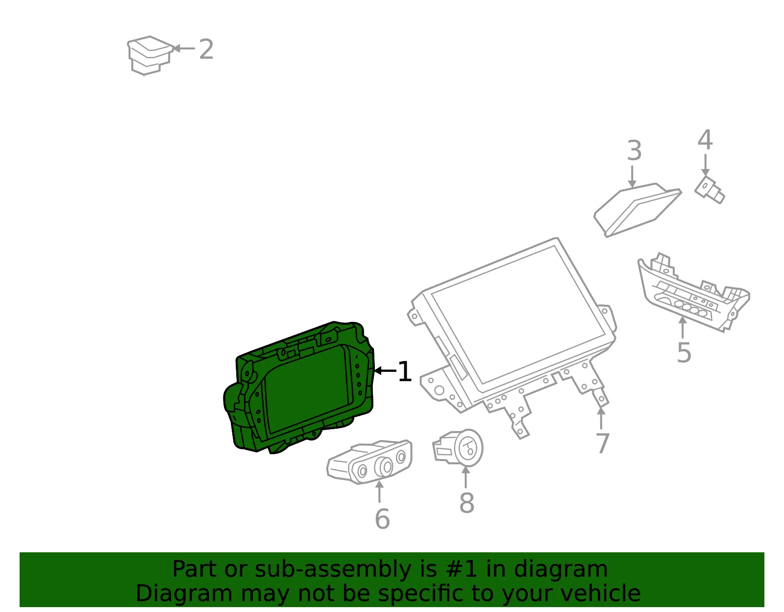 Cluster Assembly - GM (42787373)