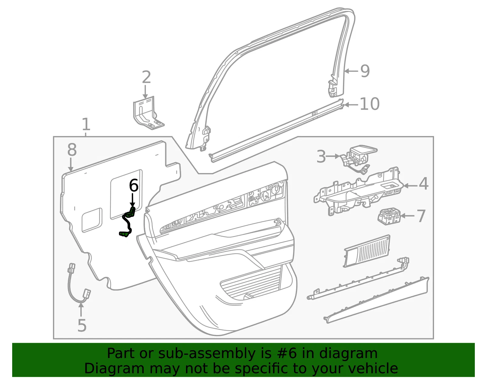 Interior Lamp - GM (42836796)