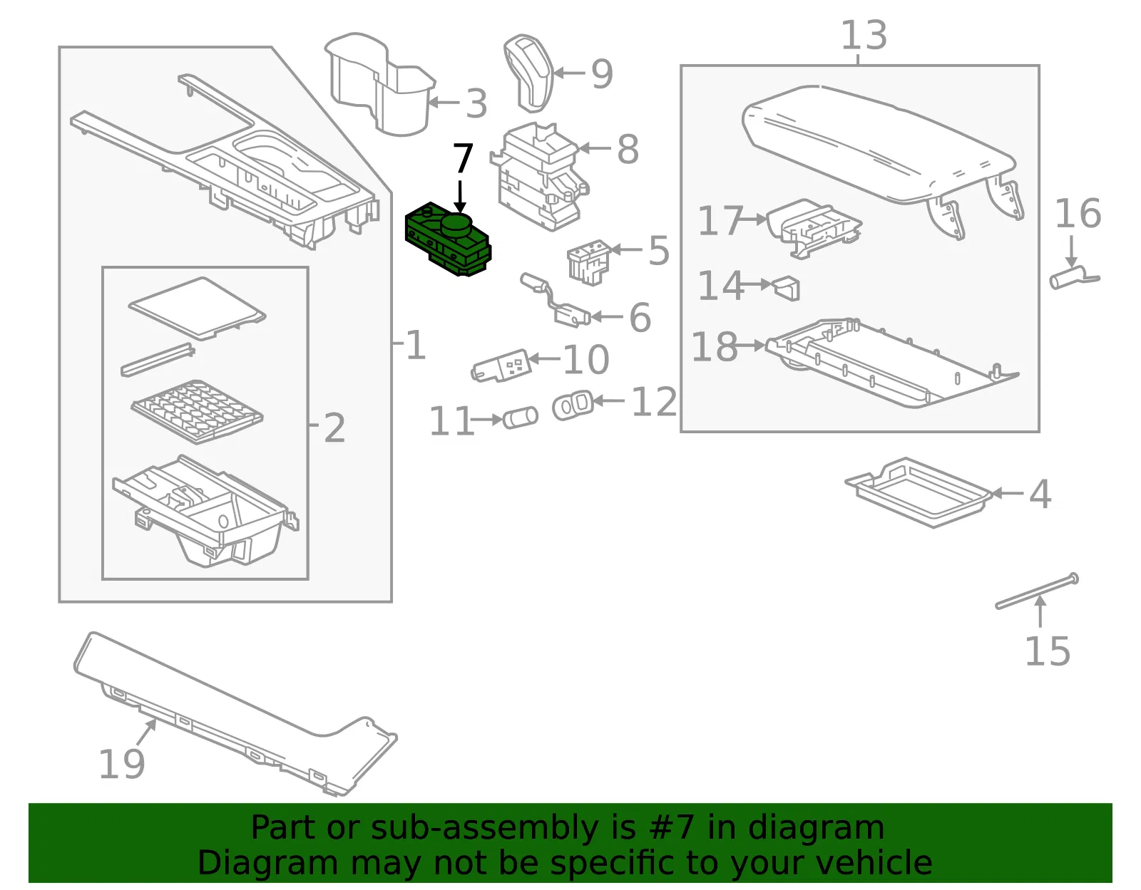 Control Switch - GM (42843386)