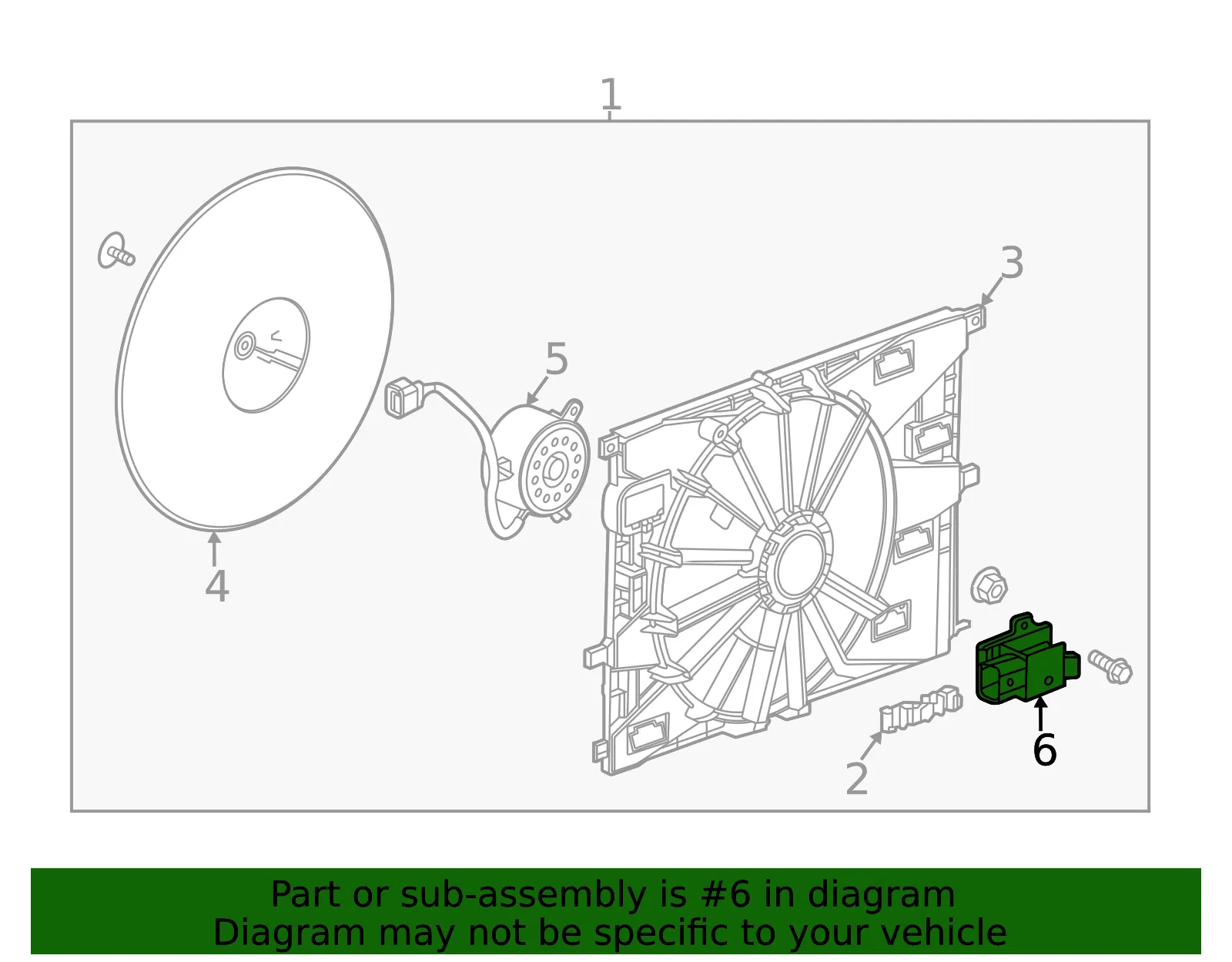 Fan Control Module - ACDelco (42845589)