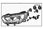 Headlamp - GM (42848830)