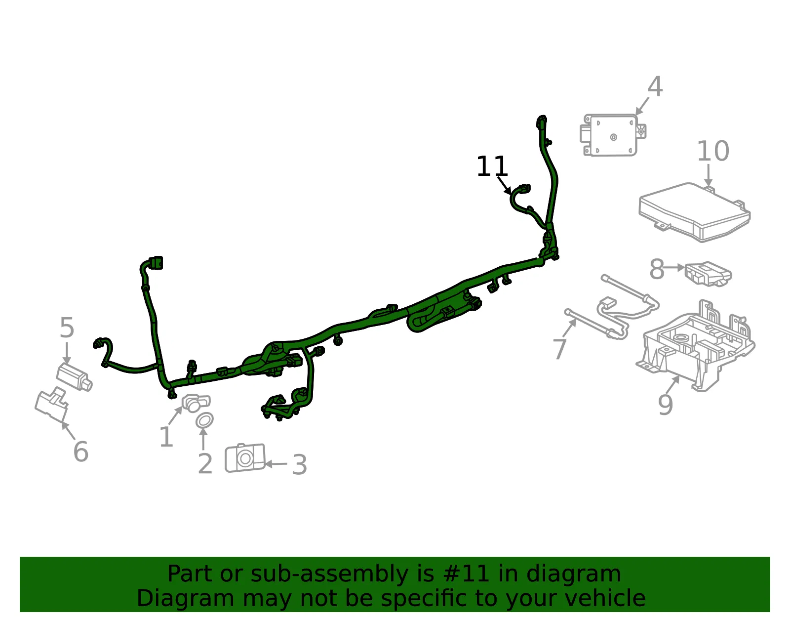 F Harness - GM (42878287)