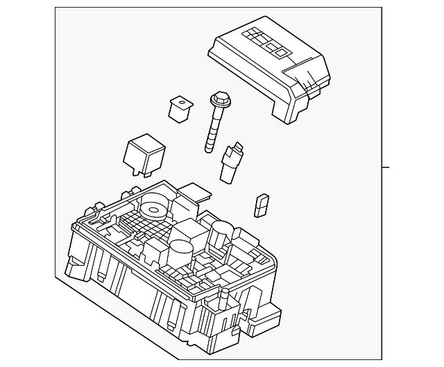 Fuse & Relay Box - GM (42887406)