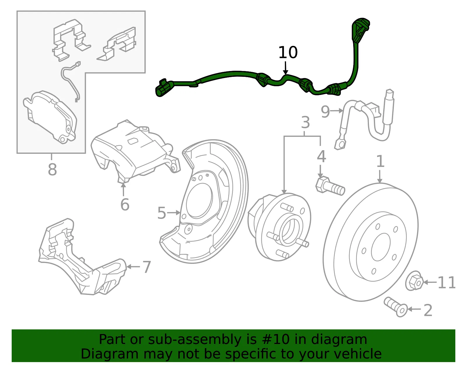 Sensor - GM (42889880)