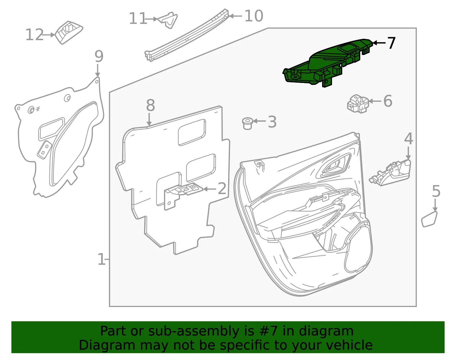 Switch Panel - GM (42890478)