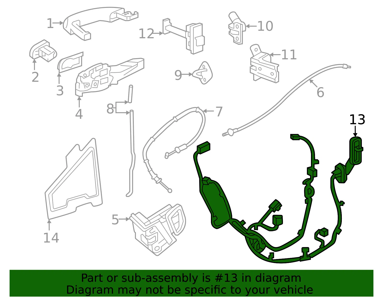 F Harness - GM (42901668)