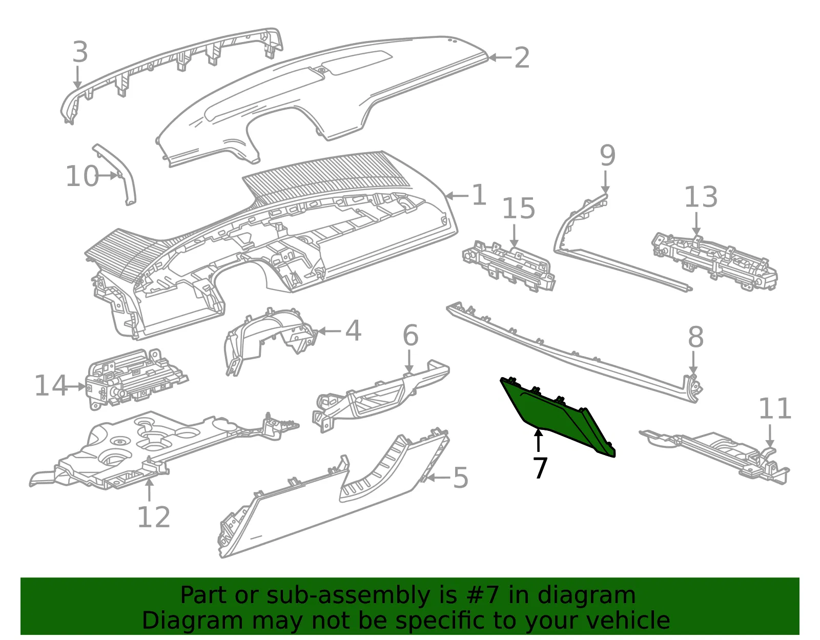 Cluster Panel - GM (42926217)
