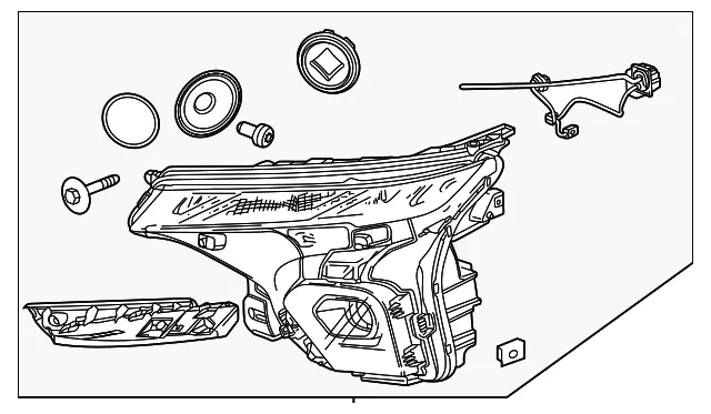 Headlamp - GM (42928413)