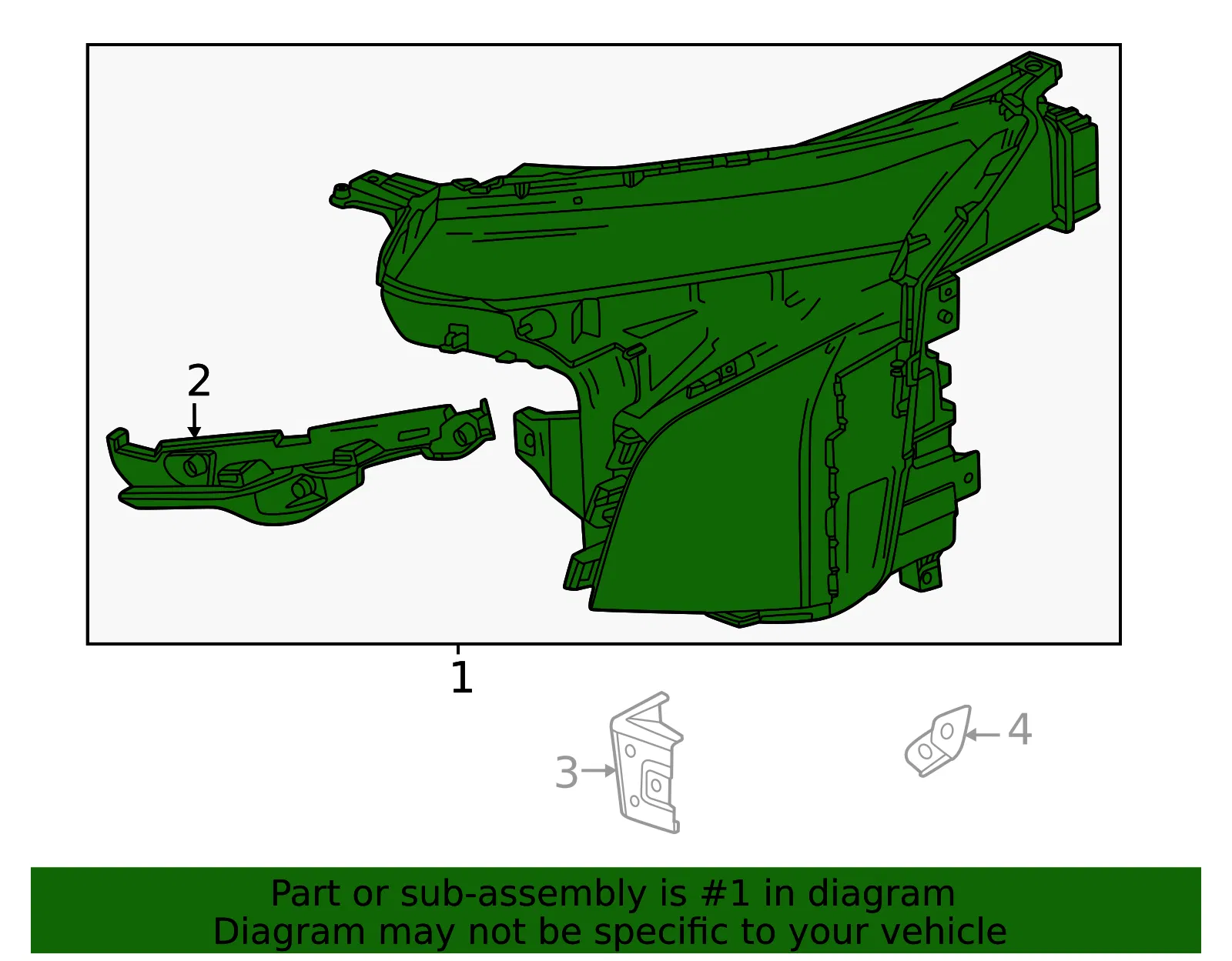 Headlamp - GM (42943000)