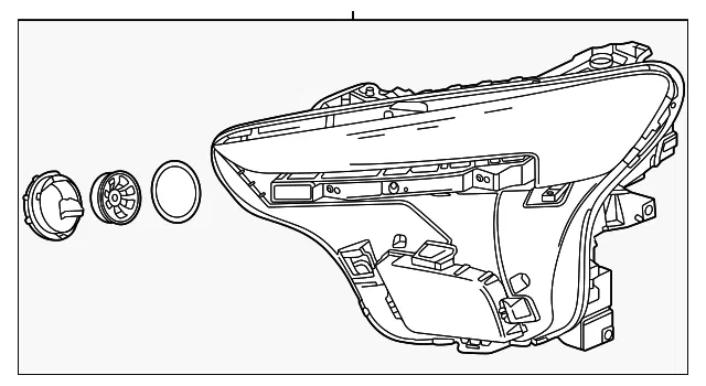 Headlamp - GM (42943019)