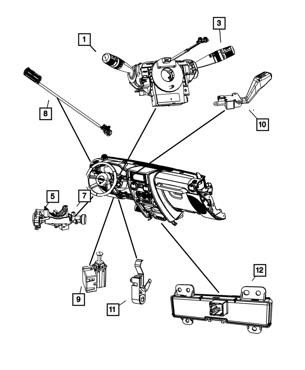 Pod Switch - Mopar (4602507ag)