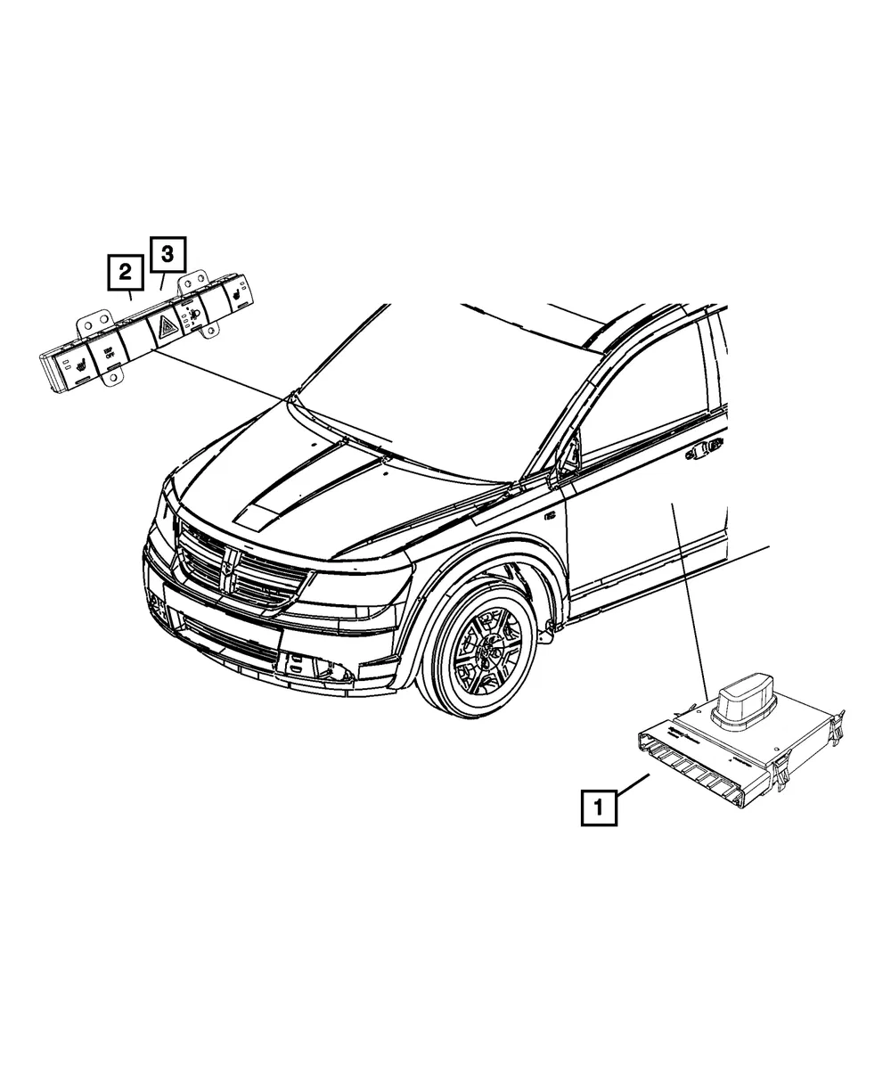 5 Gang Switch - Mopar (4602564ak)