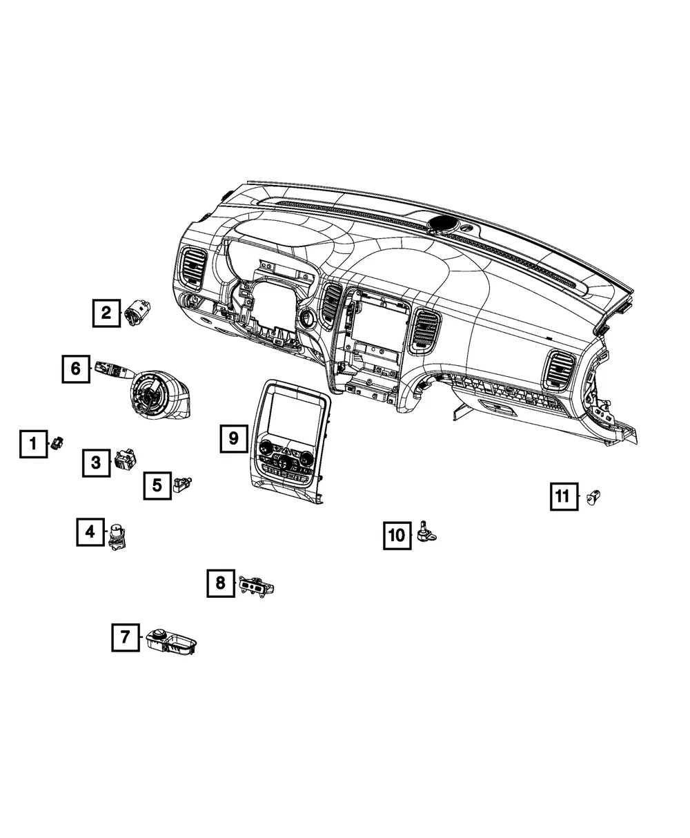Lighting Control Module - Mopar (4602891ae)
