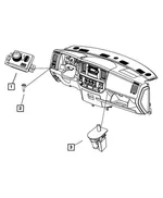 Headlamp Switch - Mopar (4602918AA)