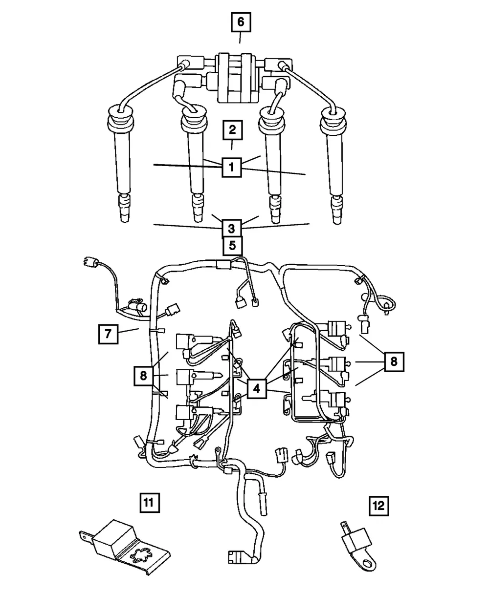 Ignition Capacitor - Fiat (4606866AA)