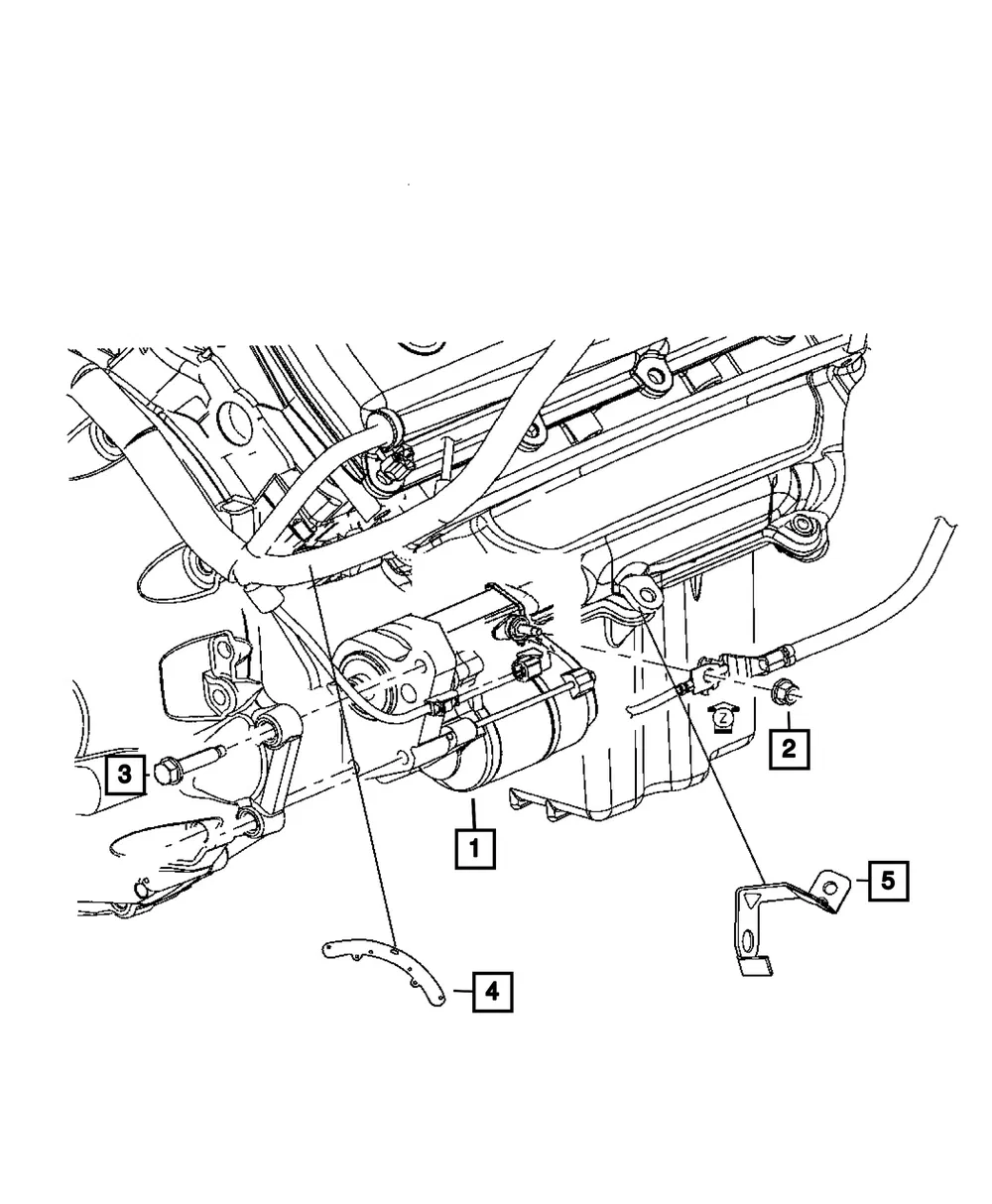 Engine Starter - Mopar (4608801ac)