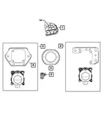 Adaptive Speed Control Module Sensor - Mopar (4672827ad)