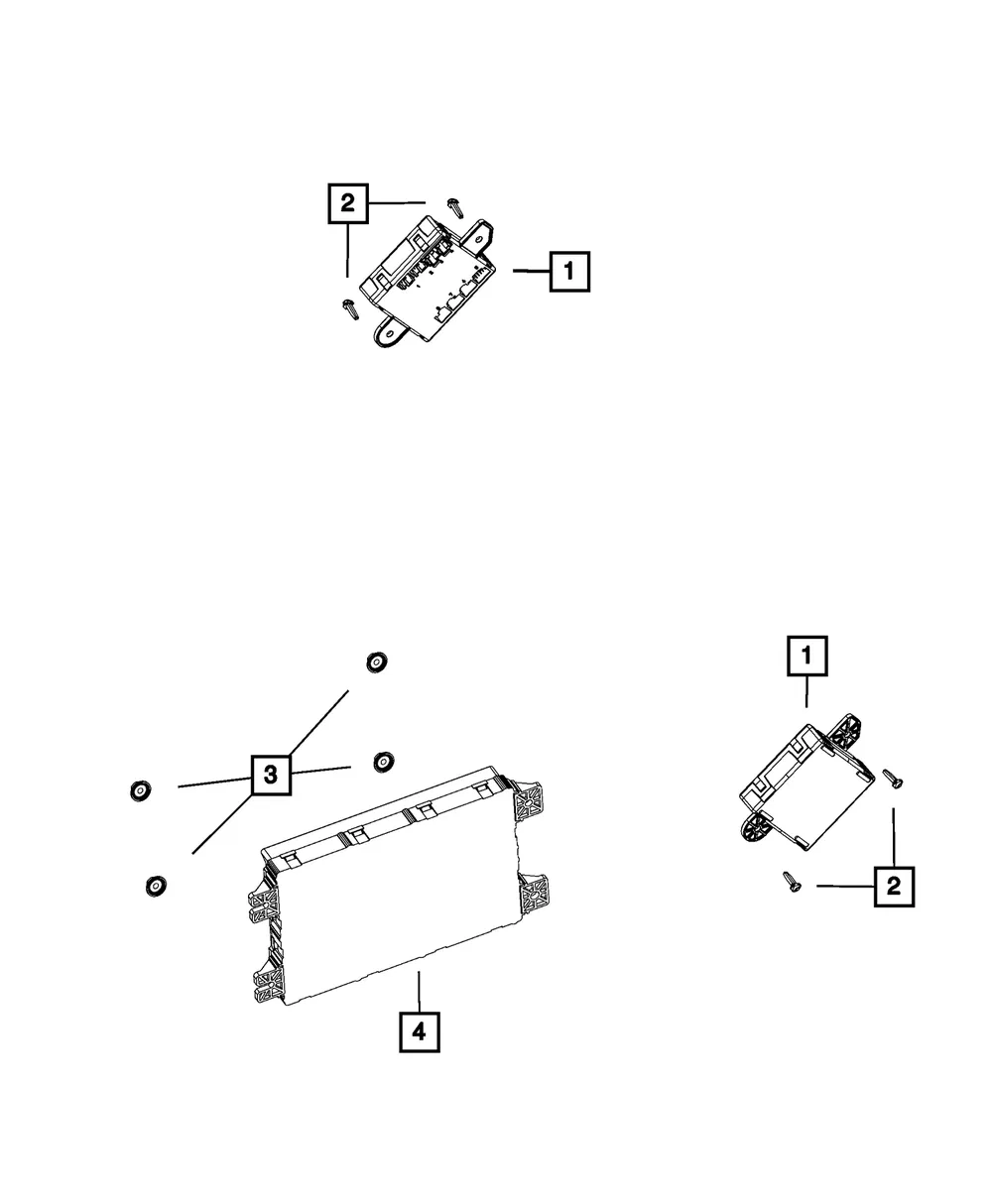 Body Controller Module - Mopar (4692277ah)