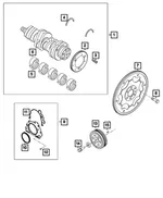 Sensor Tone Ring - Mopar (4893544ab)