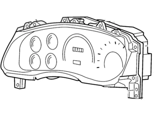 Instrument Cluster - Ford (4c2z10849ca)