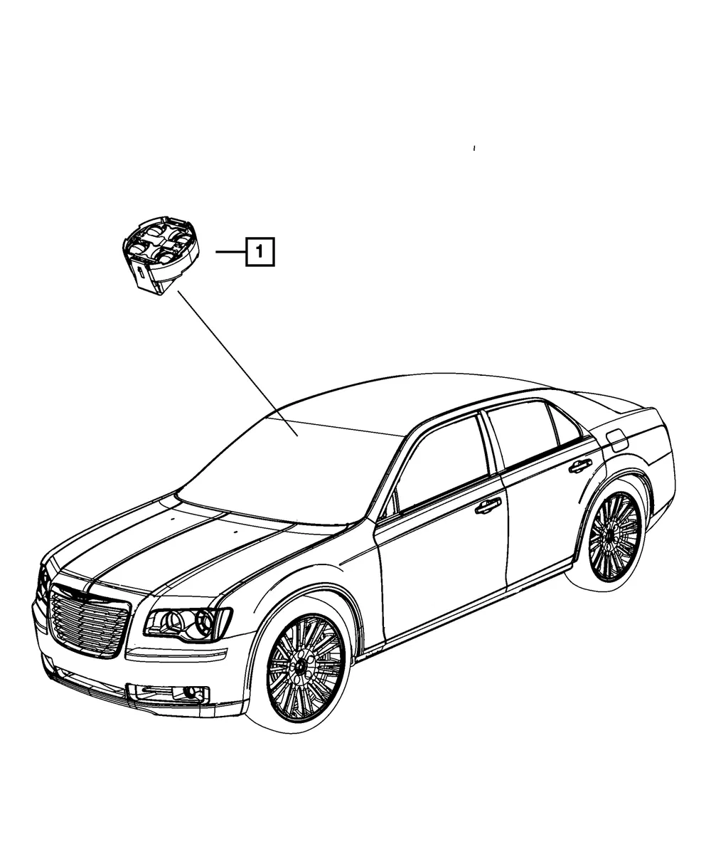 Rain Sensor Module - Mopar (5026608AD)
