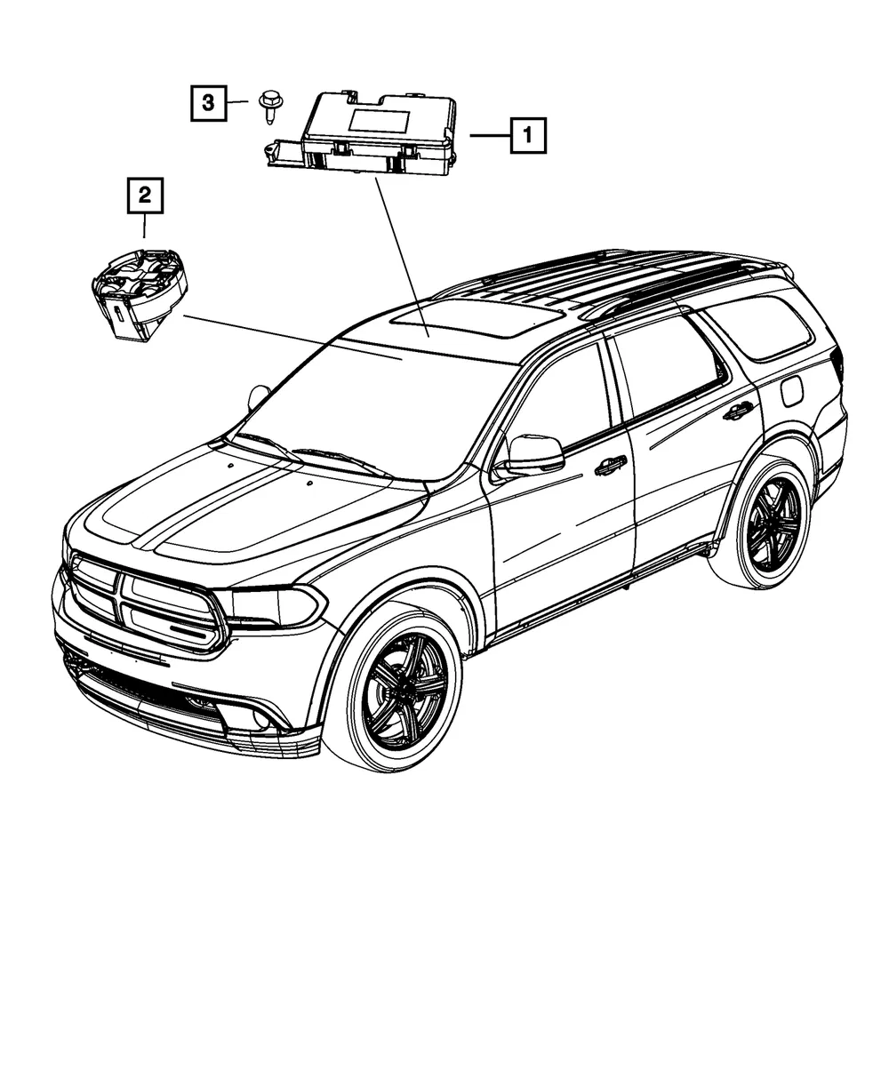 Rain Sensor Module - Mopar (5026859AC)