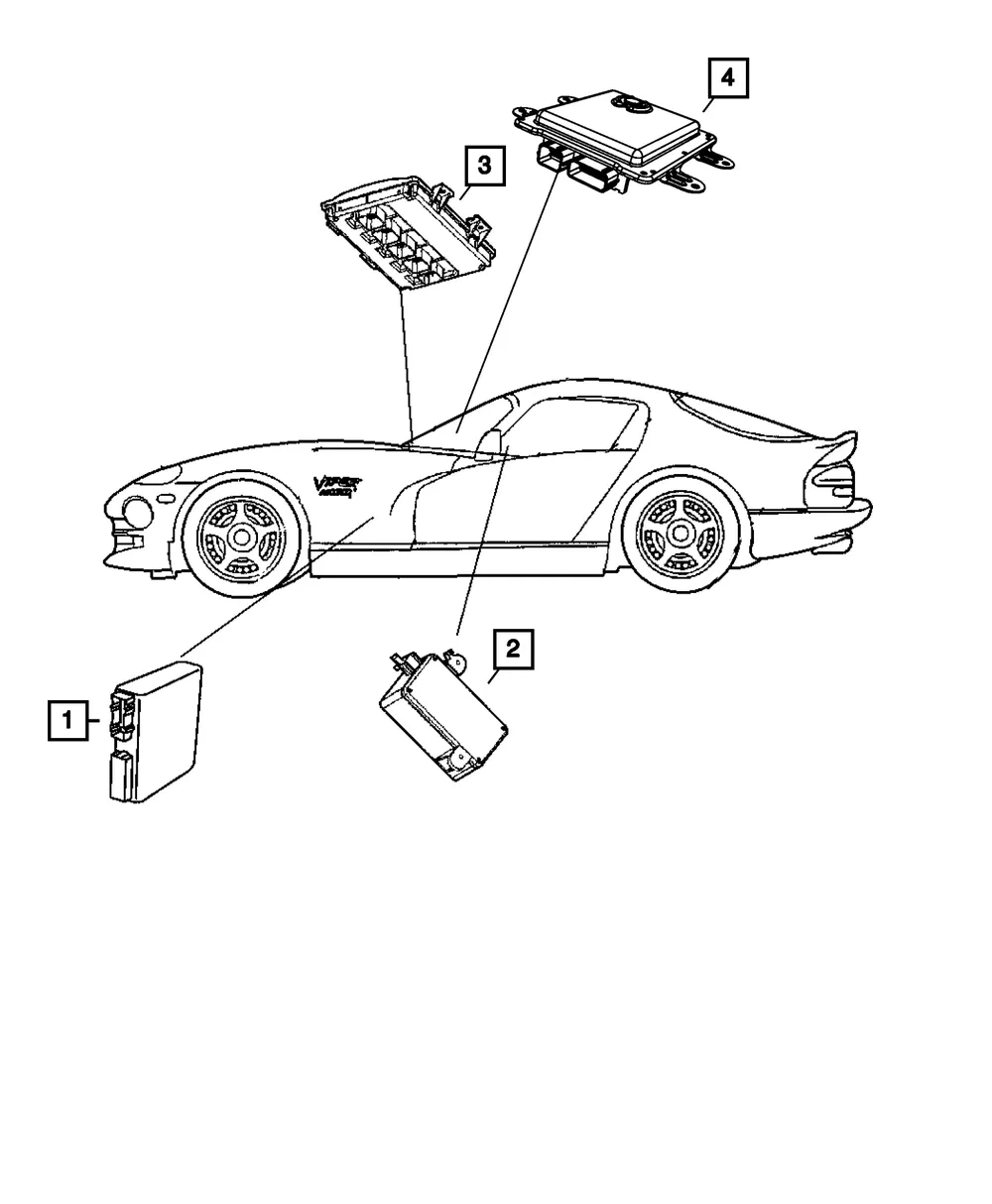 Message Center Module - Mopar (5030349ac)