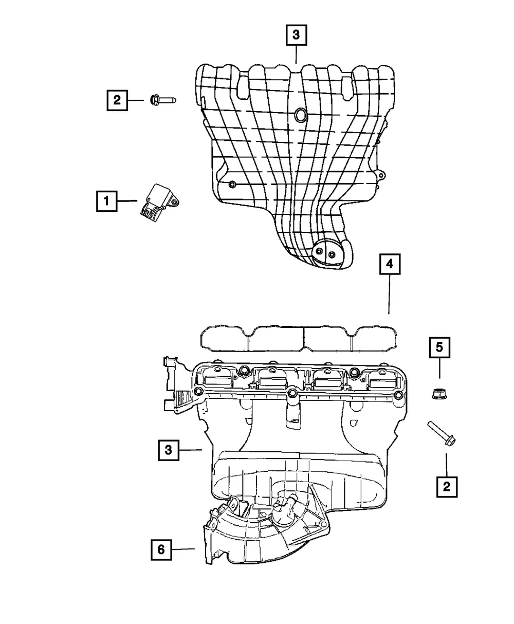Map Sensor - Fiat (5033310AB)