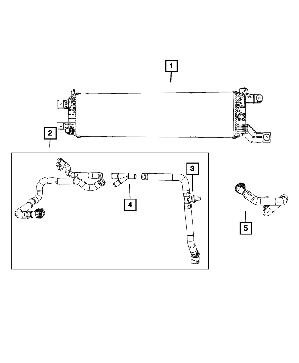 Coolant Temperature Sensor - Fiat (5033313AA)