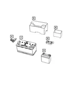 Battery Shield - Mopar (5033397AE)