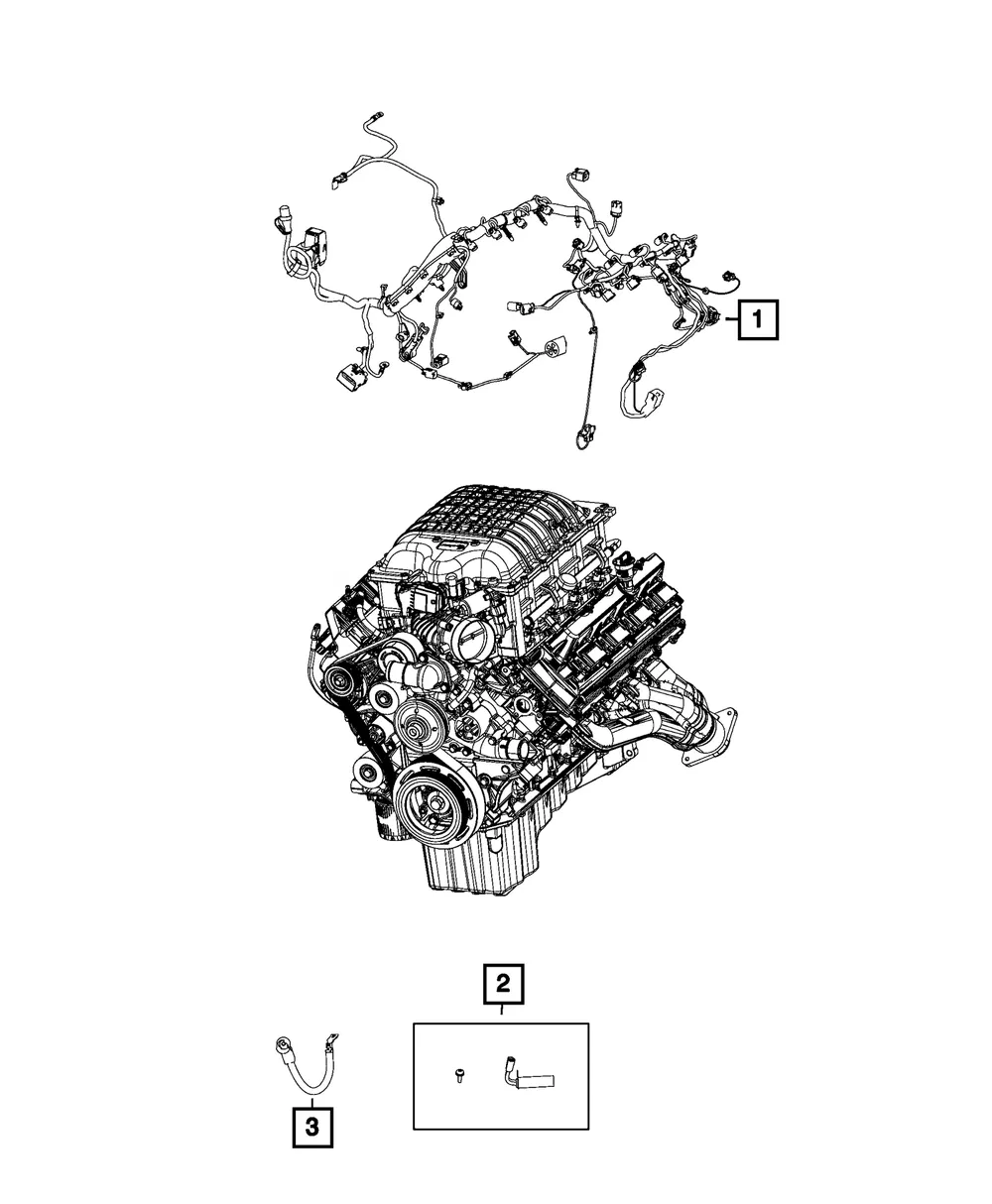 Engine Wiring - Mopar (5035563ad)