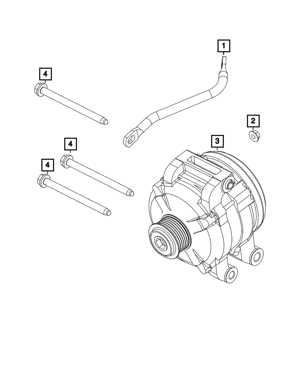 Alternator - Mopar (5035679aa)