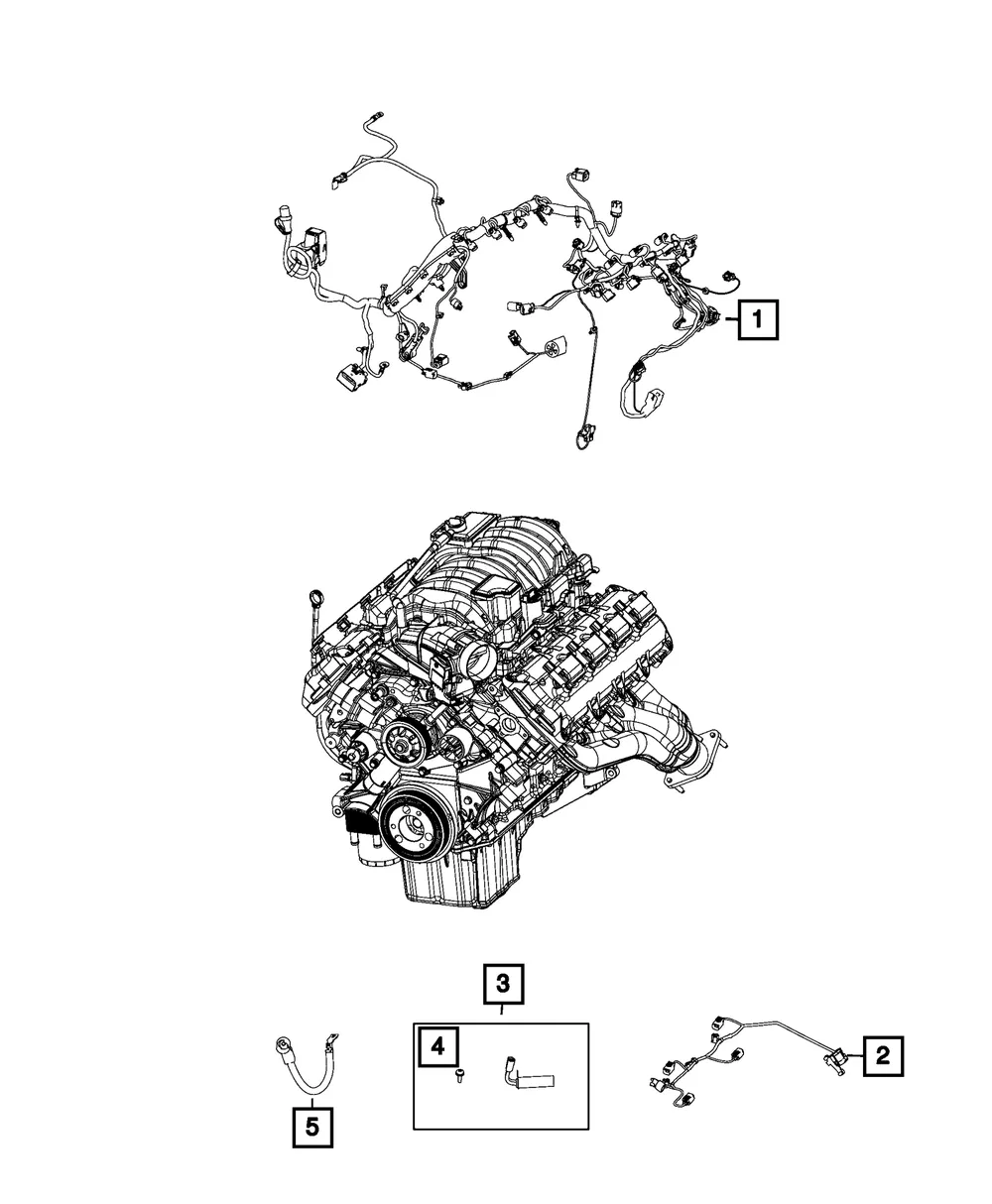 Engine Wiring - Mopar (5035752ac)
