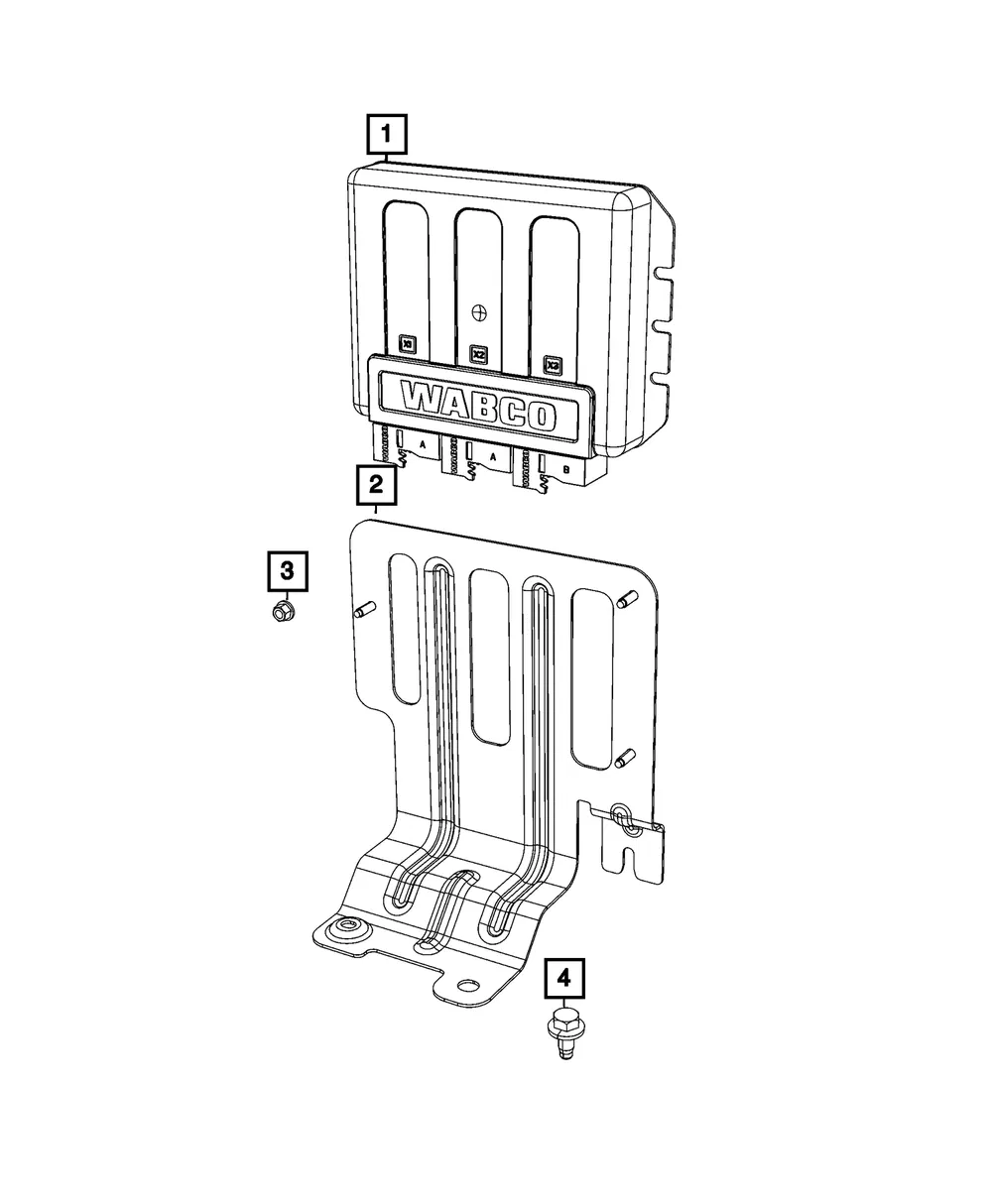 Module Bracket - Mopar (5035766aa)