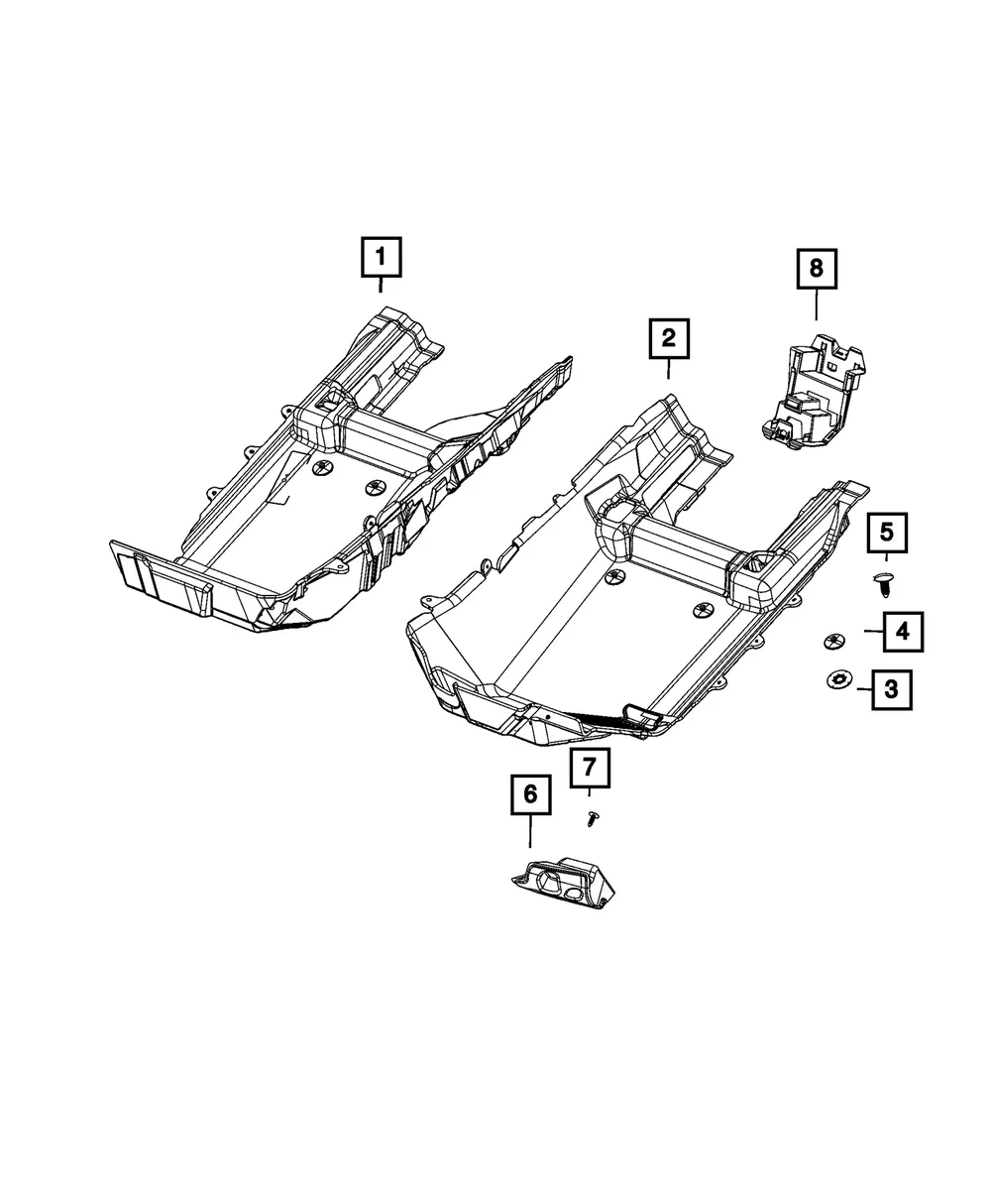 Module Bracket - Mopar (5057649ab)