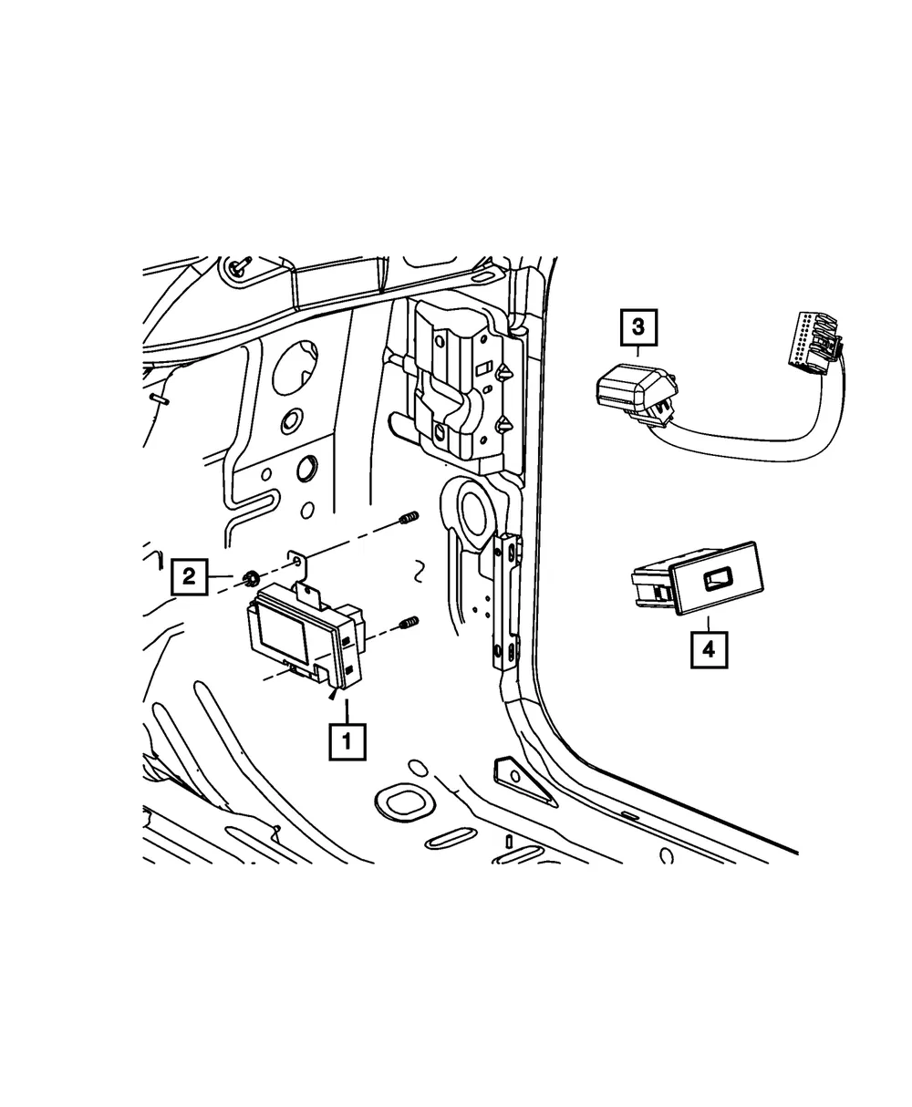 Uconnect Module - Mopar (5091962ae)