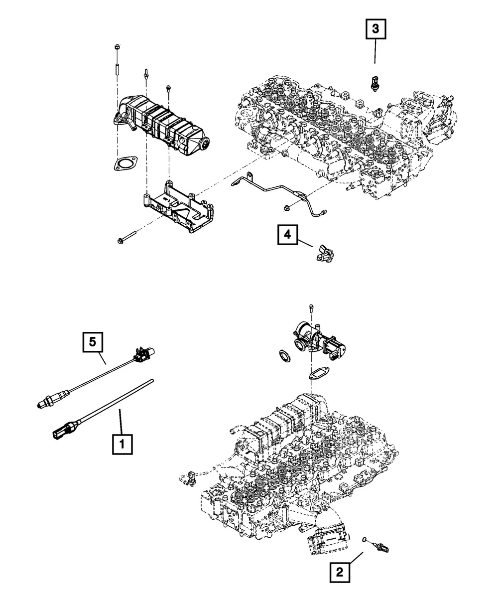 Oxygen Sensor - Mopar (5149263AA)