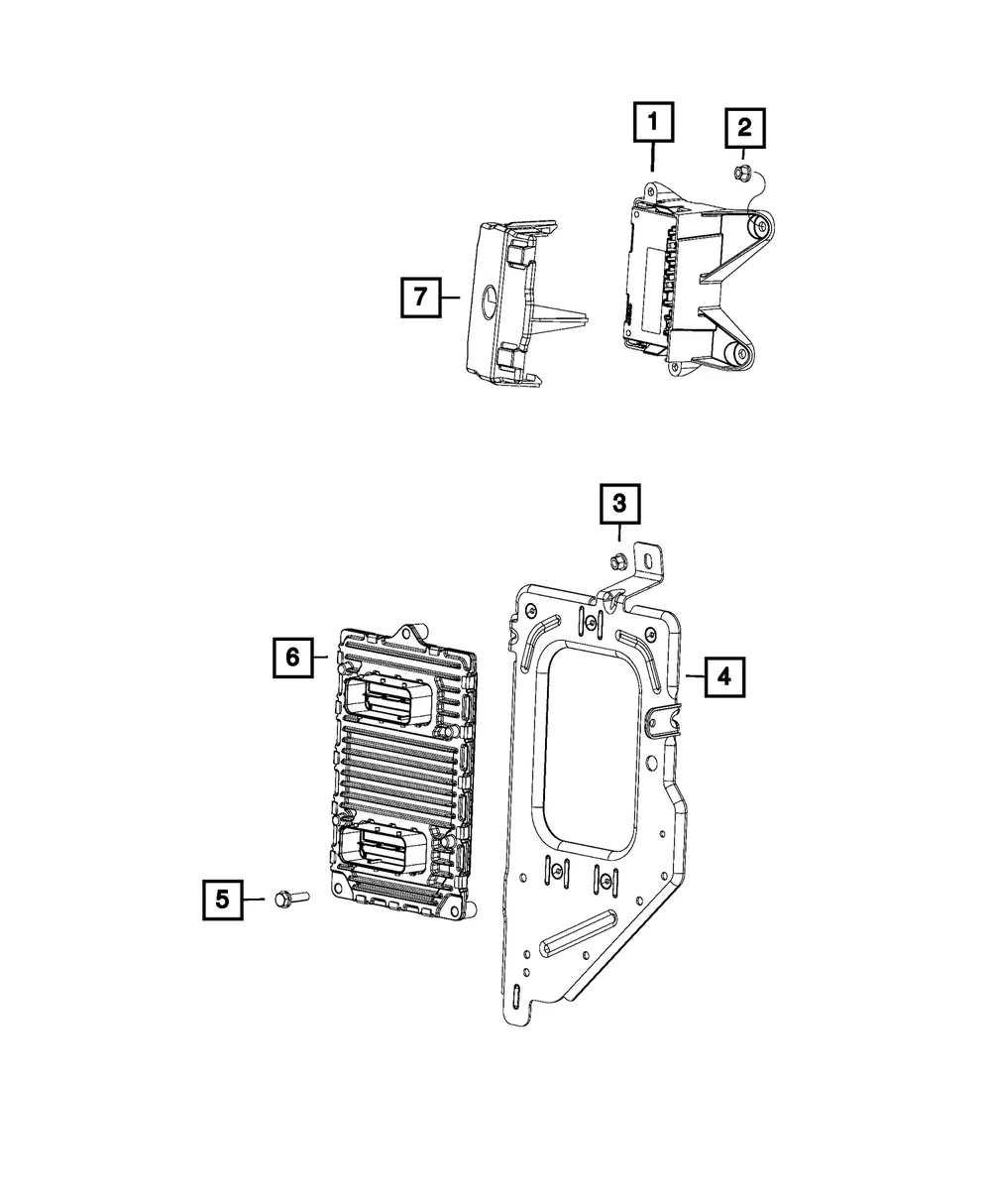 Engine Controller Module - Mopar (5150878AE)