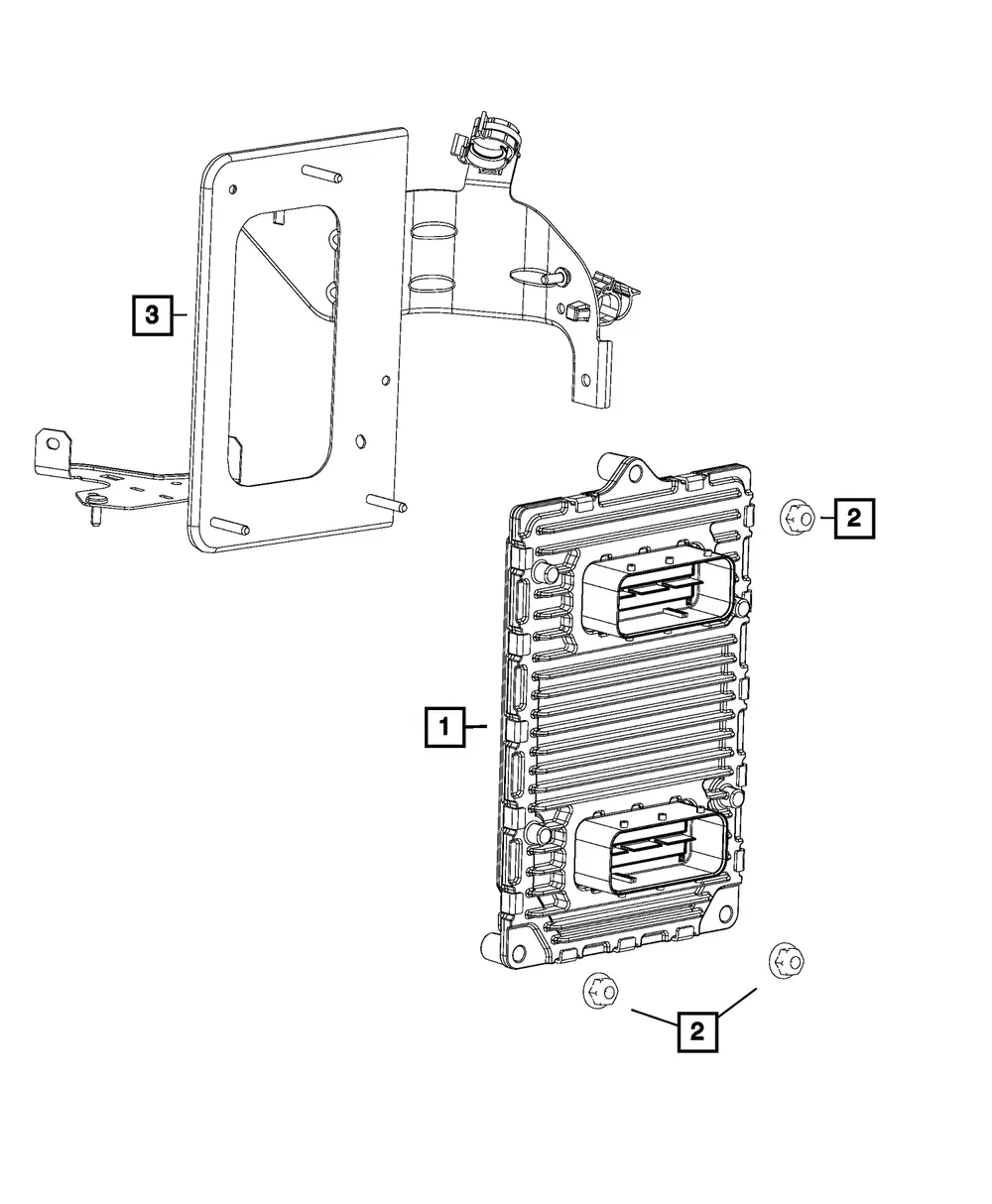 Engine Controller Module - Mopar (5150926AB)